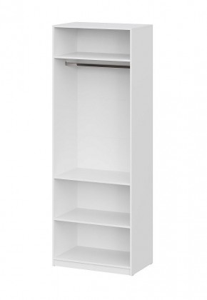 Шкаф ШК-5 + 2 полки (800) Белый текстурный в Глазове - glazov.mebel24.online | фото 3