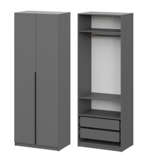 Шкаф ШК-5 + 2 полки + ящики (800) Графит в Глазове - glazov.mebel24.online | фото 1
