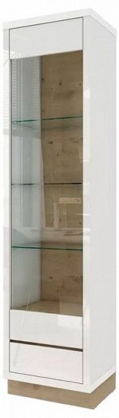 Шкаф-витрина Балтимор 414.03 в Глазове - glazov.mebel24.online | фото