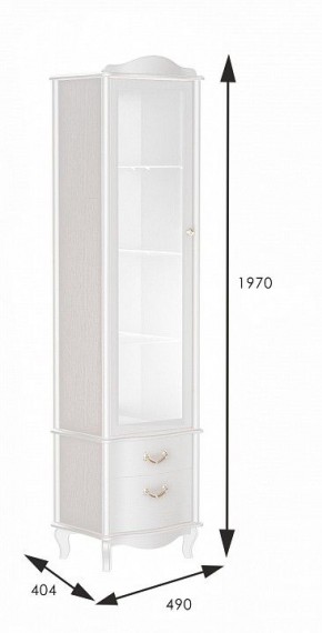 Шкаф-витрина Джульетта в Глазове - glazov.mebel24.online | фото 3