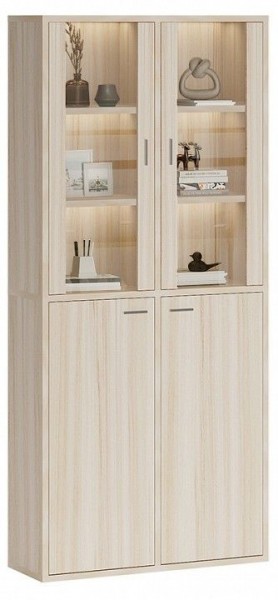 Шкаф-витрина Домино СУ(ш2в2)+2ФС+2ФГ в Глазове - glazov.mebel24.online | фото 2