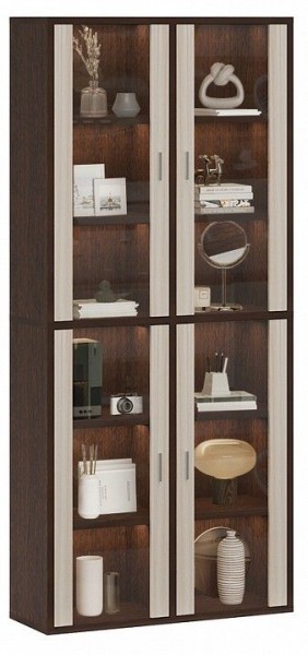 Шкаф-витрина Домино СУ(ш2в2)+4ФС в Глазове - glazov.mebel24.online | фото 2