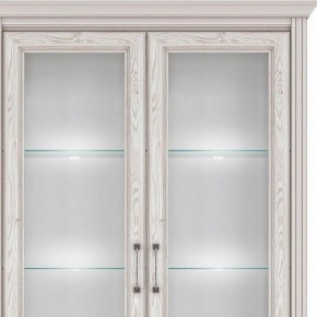 Шкаф-витрина Стилиус с подсветкой B169-REG2W2S в Глазове - glazov.mebel24.online | фото 2