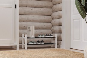 Скамья 85х37 Кантри для обуви белая в Глазове - glazov.mebel24.online | фото 4