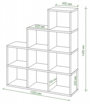 Стеллаж Бартоло СЛД 4 в Глазове - glazov.mebel24.online | фото 2