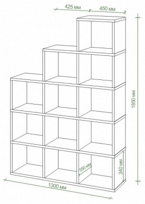 Стеллаж Бартоло СЛД 5 в Глазове - glazov.mebel24.online | фото 2