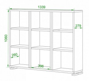 Стеллаж Домино нельсон ПУ-60-1 в Глазове - glazov.mebel24.online | фото 2