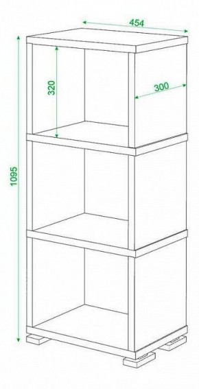 Стеллаж Домино СБ-15/3 в Глазове - glazov.mebel24.online | фото 2