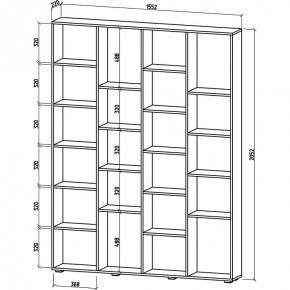 Стеллаж Эльбрус-4 в Глазове - glazov.mebel24.online | фото 2