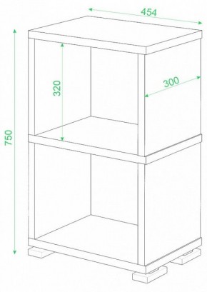 Стеллаж-колонка Домино СБ-15/2 в Глазове - glazov.mebel24.online | фото 2