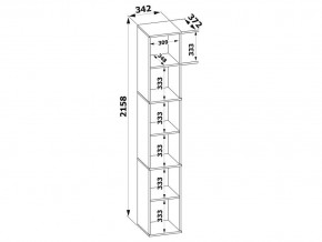 Стеллаж-колонка ШУ-20 в Глазове - glazov.mebel24.online | фото 2