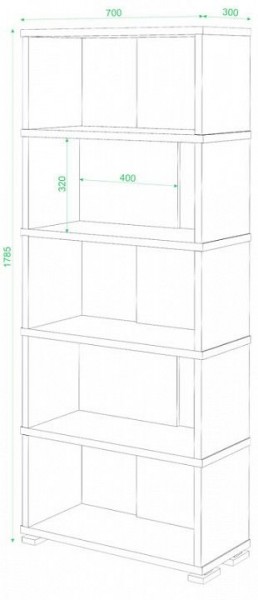 Стеллаж СБ-10/5 в Глазове - glazov.mebel24.online | фото 2