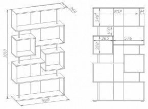 Стеллаж СТ-2 в Глазове - glazov.mebel24.online | фото 2