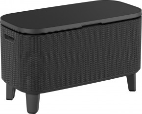 Стол Беви Бар (Bevy Bar Large Cool Bar), графит в Глазове - glazov.mebel24.online | фото 2