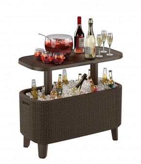 Стол Беви Бар (Bevy Bar Large Cool Bar), коричневый в Глазове - glazov.mebel24.online | фото 3