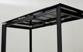 Стол CORNER 120 MATT BLACK MARBLE SOLID CERAMIC / BLACK, ®DISAUR в Глазове - glazov.mebel24.online | фото 2
