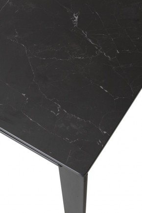 Стол CORNER 120 MATT BLACK MARBLE SOLID CERAMIC / BLACK, ®DISAUR в Глазове - glazov.mebel24.online | фото 5