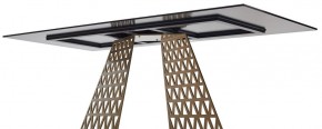 Стол ENNA 220 KL-188 Контрастный мрамор матовый, итальянская керамика/ каркас цвета шампань, ®DISAUR в Глазове - glazov.mebel24.online | фото 12