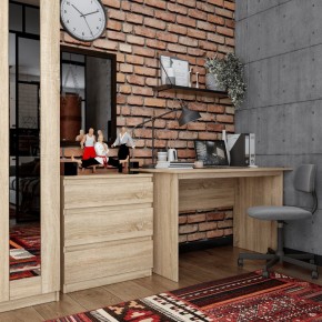 Стол КАСТОР письменный 120х65, цвет Дуб Сонома в Глазове - glazov.mebel24.online | фото 3