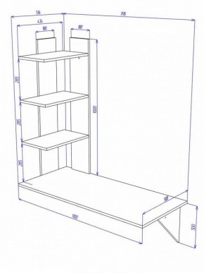 Стол компьютерный Домино Cross СтТ5 в Глазове - glazov.mebel24.online | фото 2