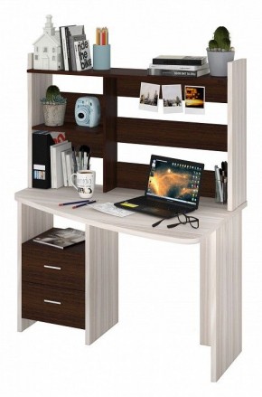Стол компьютерный Домино Лайт СКЛ-Крл 120+НКЛ-120 в Глазове - glazov.mebel24.online | фото 2