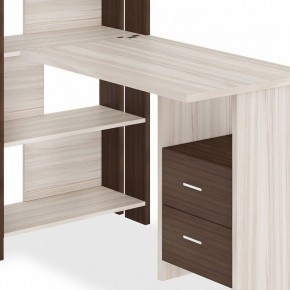 Стол компьютерный Домино Лайт СТЛ-ОВ+С100Прям+ТЯЛ в Глазове - glazov.mebel24.online | фото 2