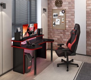 Стол компьютерный Домино Lite СКЛ-Игр140+НКИЛ140 в Глазове - glazov.mebel24.online | фото 2