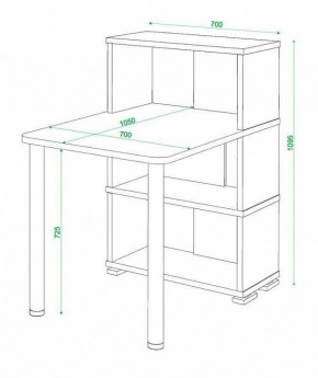 Стол компьютерный Домино СБ-10М3 в Глазове - glazov.mebel24.online | фото 3