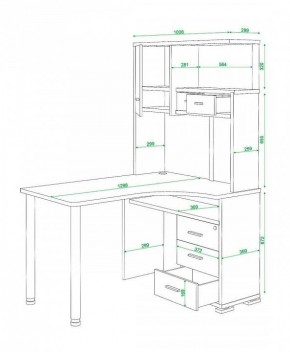 Стол компьютерный Домино СР-130 в Глазове - glazov.mebel24.online | фото 5