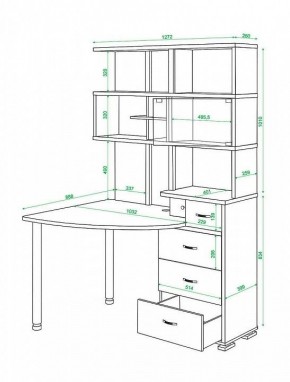 Стол компьютерный Домино СР-320 в Глазове - glazov.mebel24.online | фото 5