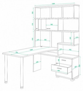 Стол компьютерный Домино СР-420/150 в Глазове - glazov.mebel24.online | фото 2