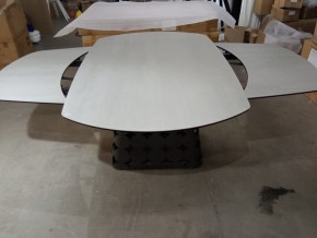 Стол LORENS 150 TL-58 поворотная система раскладки, испанская керамика / Темно-серый, ®DISAUR в Глазове - glazov.mebel24.online | фото 2