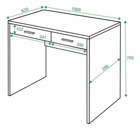 Стол письменный Домино СП-22С в Глазове - glazov.mebel24.online | фото 3