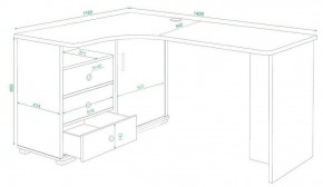 Стол письменный Домино СР-145С в Глазове - glazov.mebel24.online | фото 2