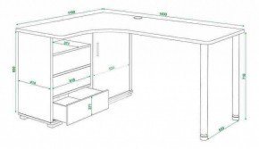 Стол письменный Домино СР-145СМ в Глазове - glazov.mebel24.online | фото 5