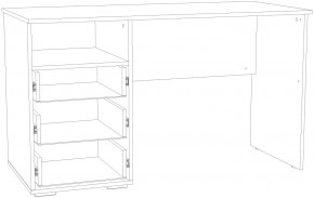 Стол письменный НМ 041.40 "Банни" (Бисквит) в Глазове - glazov.mebel24.online | фото 5