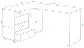 Стол письменный СР-145СМ в Глазове - glazov.mebel24.online | фото 2