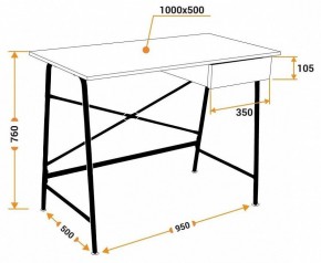 Стол письменный WD-12 в Глазове - glazov.mebel24.online | фото 10