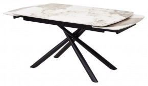 Стол RIVOLI 140 GLOSS LUXURY PANDORA SOLID CERAMIC / BLACK, ®DISAUR в Глазове - glazov.mebel24.online | фото 5