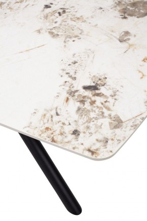 Стол RIVOLI 140 GLOSS LUXURY PANDORA SOLID CERAMIC / BLACK, ®DISAUR в Глазове - glazov.mebel24.online | фото 8