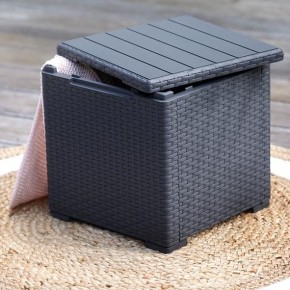 Стол с функцией хранения Виго (Vigo storage box) графит в Глазове - glazov.mebel24.online | фото 1