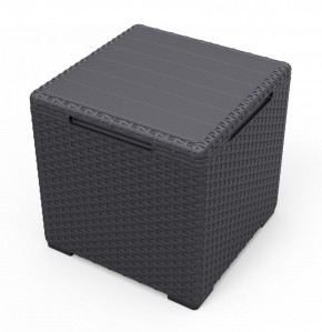 Стол с функцией хранения Виго (Vigo storage box) графит в Глазове - glazov.mebel24.online | фото 2