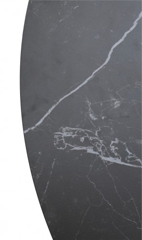 Стол TERNI 120 MATT BLACK MARBLE SOLID CERAMIC Черный мрамор матовый, керамика /Черн.каркас, ®DISAUR в Глазове - glazov.mebel24.online | фото 9