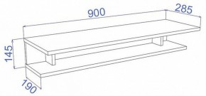 Стол туалетный Cross КП1 в Глазове - glazov.mebel24.online | фото 2