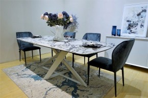 Стол VICENZA 220 BULGARI WHITE, керамика / белый, ®DISAUR в Глазове - glazov.mebel24.online | фото 12