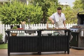 Столик для барбекю 415 Л (Unity Chef 415 L) графит в Глазове - glazov.mebel24.online | фото 4