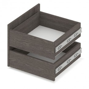 СТОУН С32 Шкаф 3-х створчатый с ящиками (анкор темный/анкор светлый) в Глазове - glazov.mebel24.online | фото 5