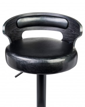 Стул барный DOBRIN FRED BLACK, чёрное дерево, чёрный в Глазове - glazov.mebel24.online | фото 8