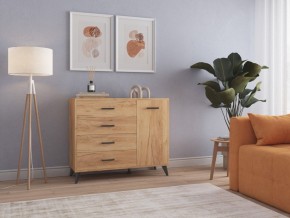 СВЕТЛАНА LOFT Комод-тумба  (дуб золотой) в Глазове - glazov.mebel24.online | фото 3