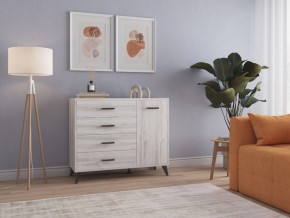 СВЕТЛАНА LOFT Комод-тумба (сосна белая loft) в Глазове - glazov.mebel24.online | фото 3